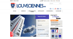Desktop Screenshot of mairie-louveciennes.fr