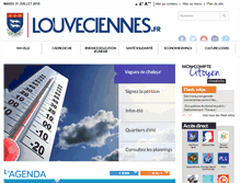 Tablet Screenshot of mairie-louveciennes.fr